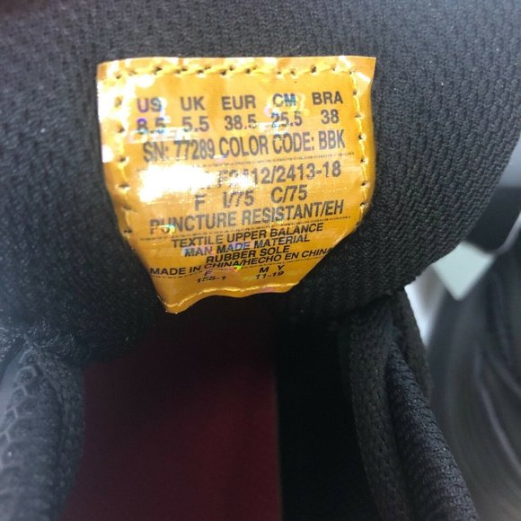 Skechers Electrical Hazard Comp Toe Work Memory Foam Sneakers Womens 8.5 Black - Picture 8 of 12